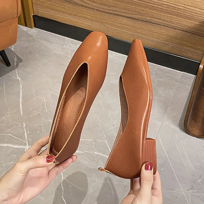 Bianco – Chaussure Élégante en Cuir