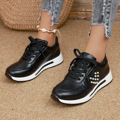 Heart Pearl - Baskets à plateforme super élégantes et confortables