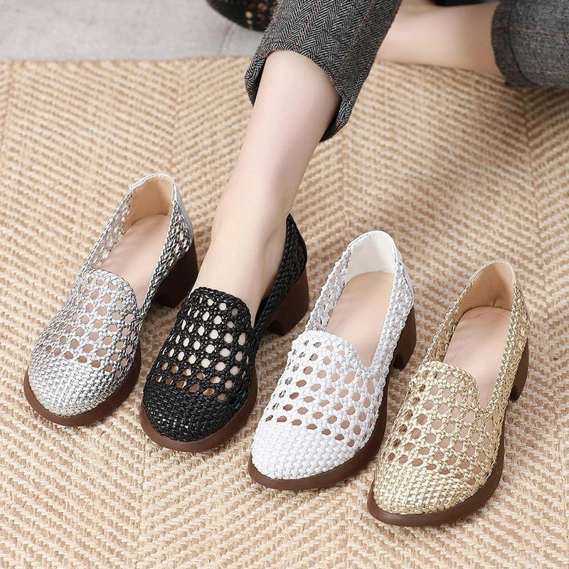 Mocassin RAFEZZI Cléopâtre - Confortable et élégant (Cuir Véritable)