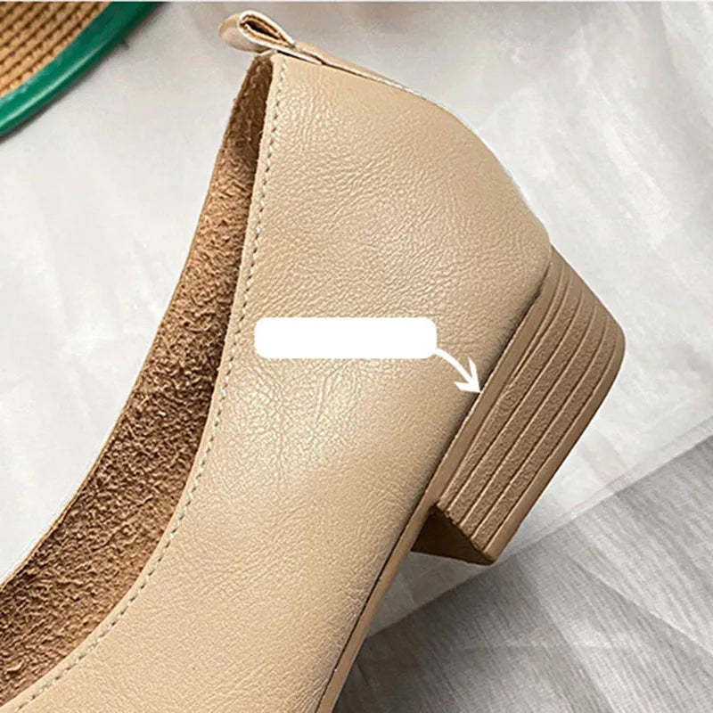 Bianco – Chaussure Élégante en Cuir