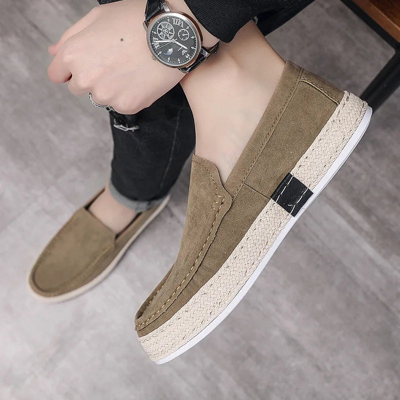 Lusitanna II Classic – Mocassin Homme en Suédine