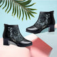 Rose - Bottines sandales fraîches, confortables et élégantes