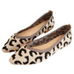 Leopard Fashion - Chaussure de style ballerine très élégante et confortable