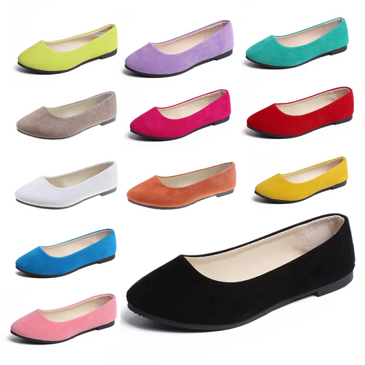 Sarah Basic - Chaussures plates super confortables (couleurs d'été I)