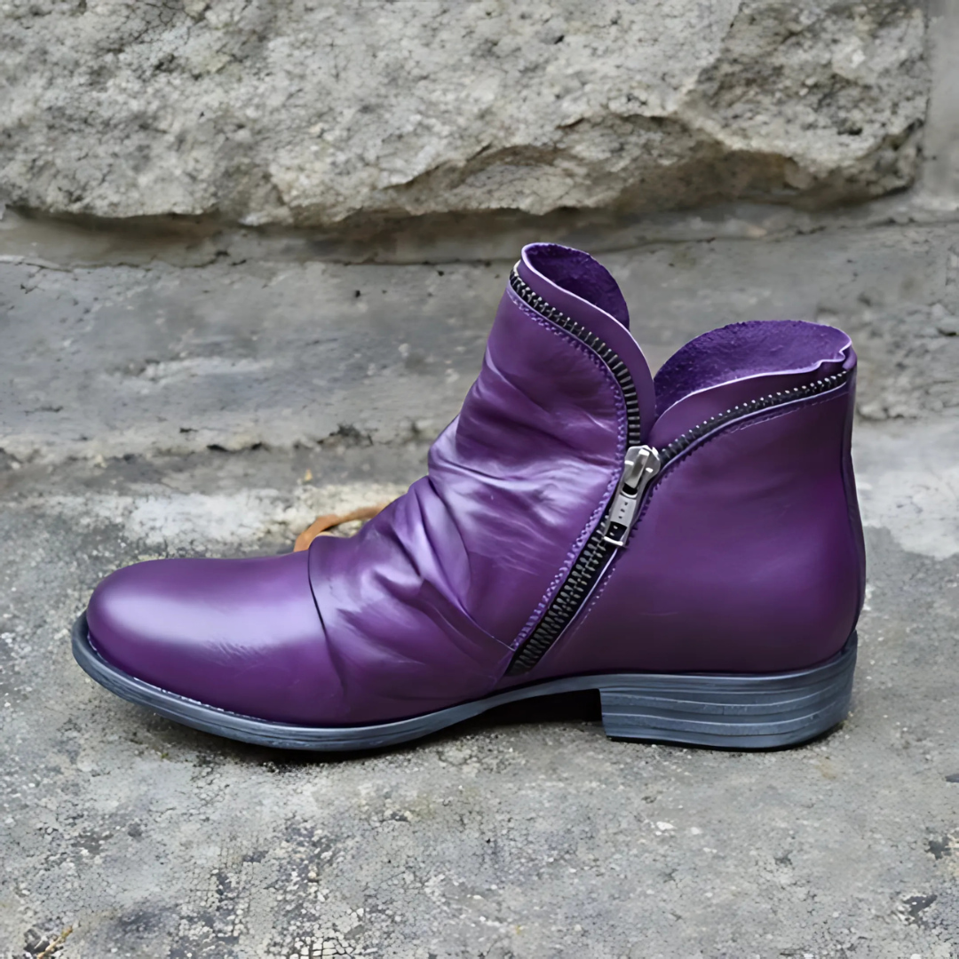 Helia Mariette™ – La Botte Super Confortable de l’Automne 🍂