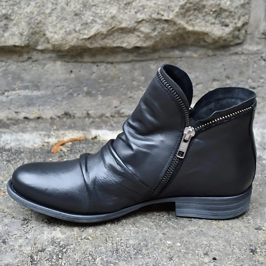 Helia Mariette™ – La Botte Super Confortable de l’Automne 🍂