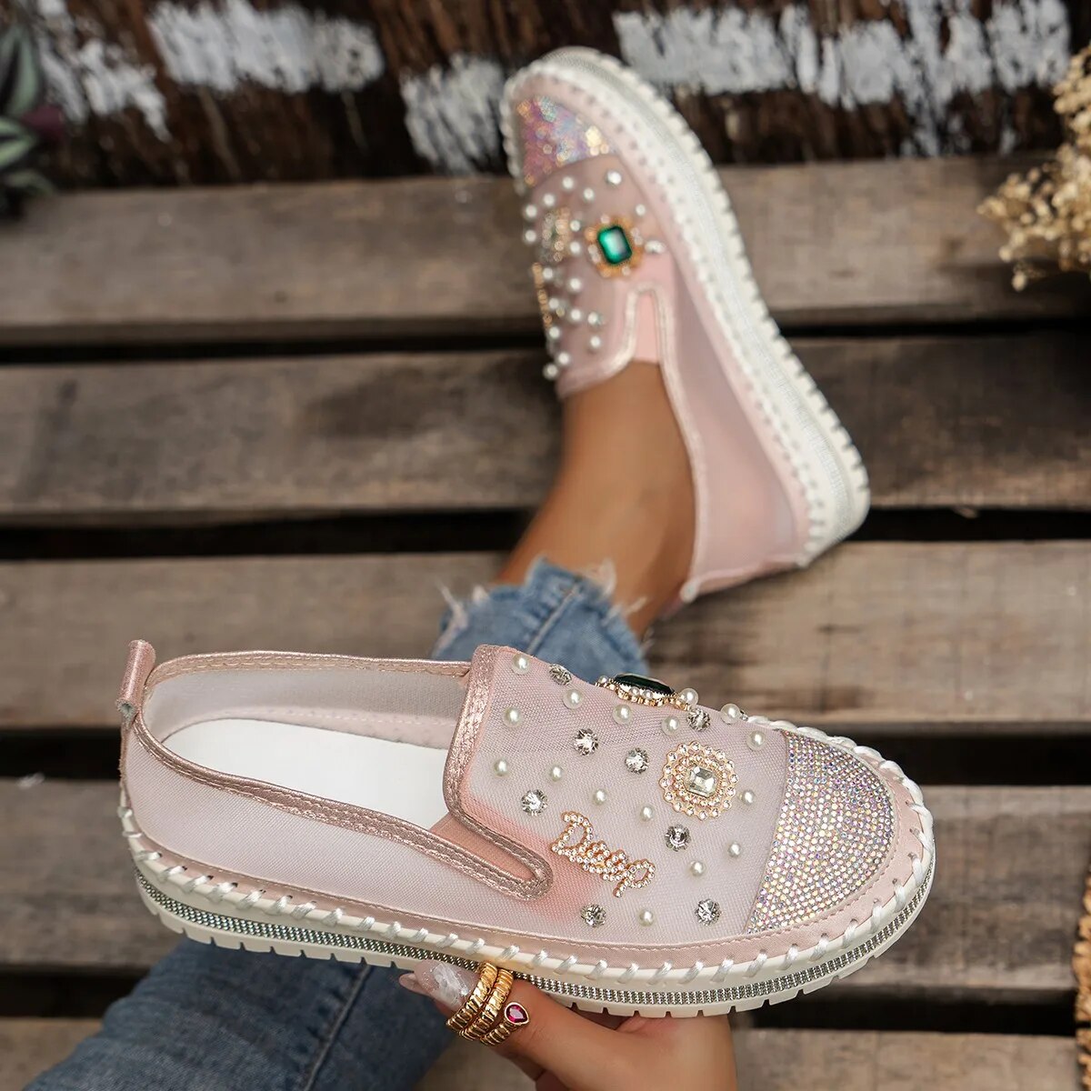 Clarissa Classy Star - Baskets Élégantes et confortables
