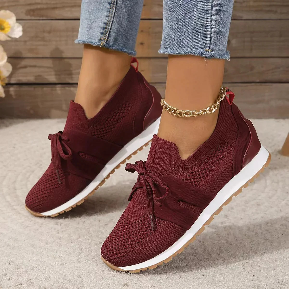 Lady Mary - Baskets Fraîches et Super Confortables