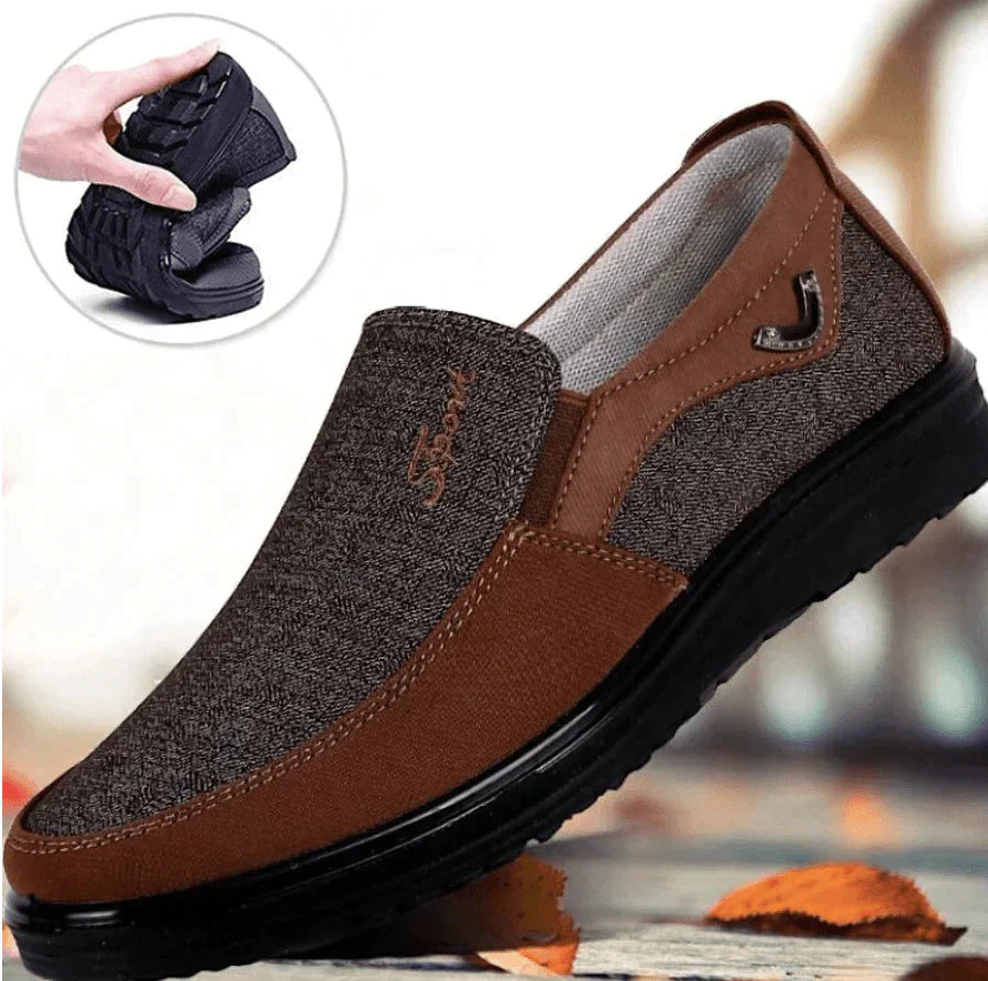 Chaussure Mocassin Sport™ Titanium Semi-Orthopédique pour Homme